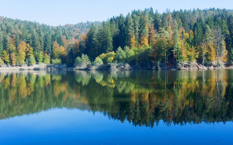 Gradiško jezero by Jože Ričko