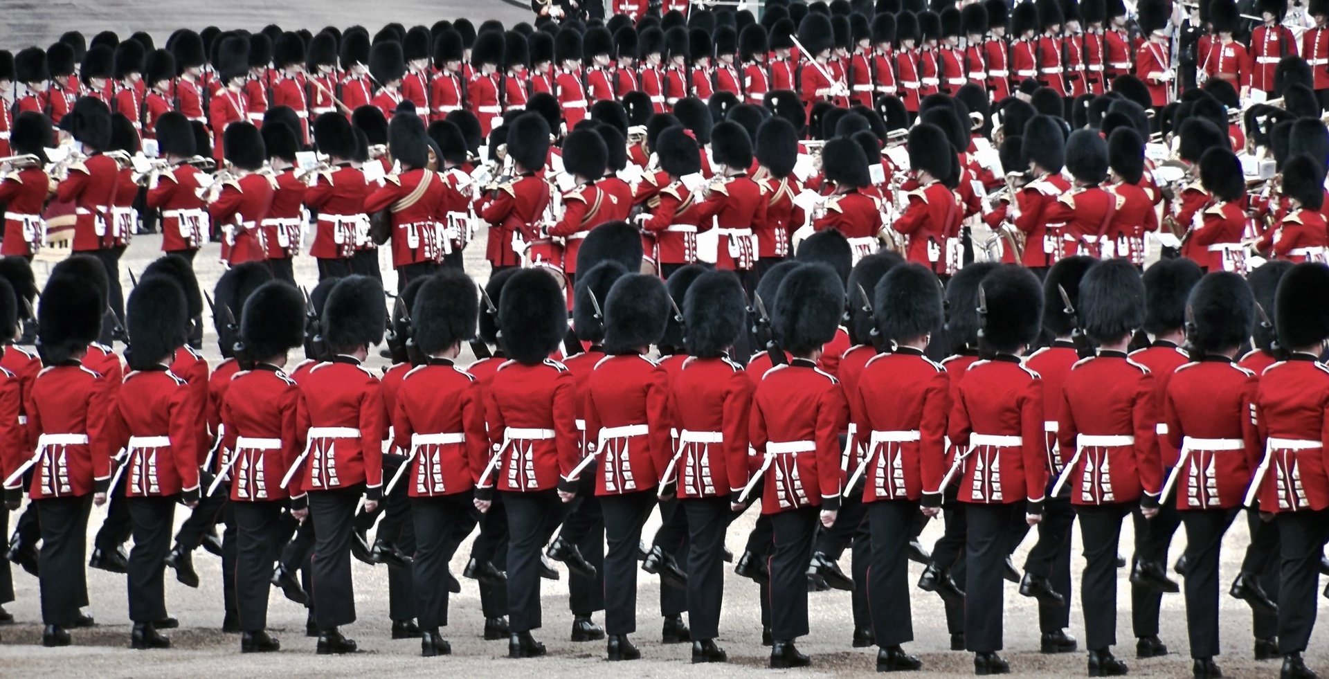 Colouring the troops by