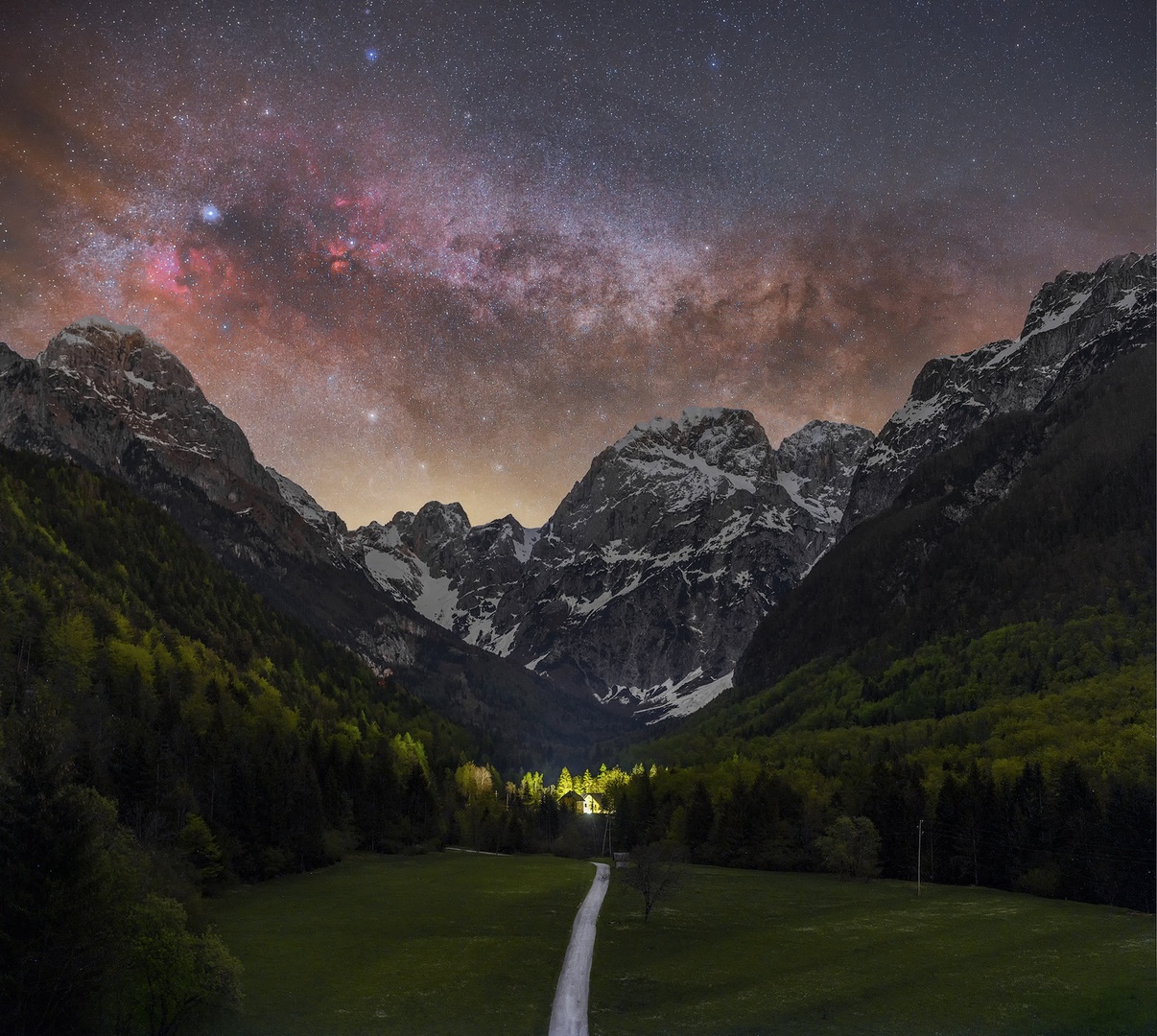 Rimska cesta nad Loško Koritnico by Matej Mlakar