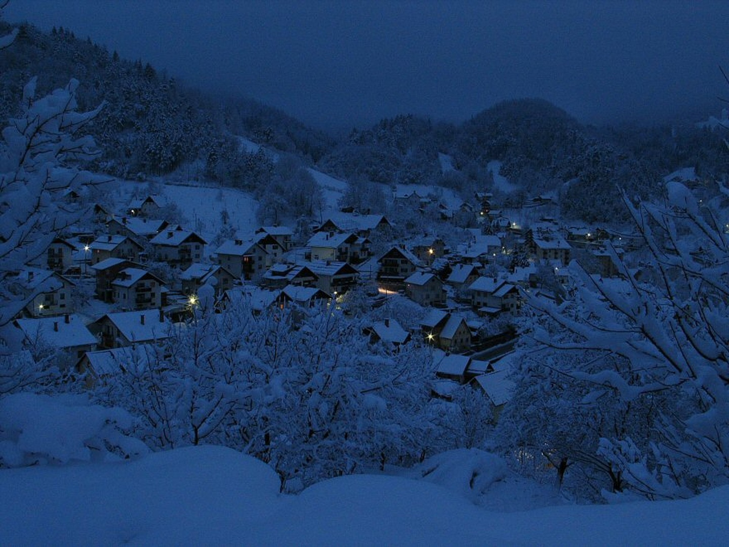 Idrija by Night 2 by