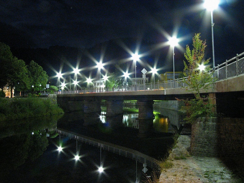 Idrija by Night 4 by matevz