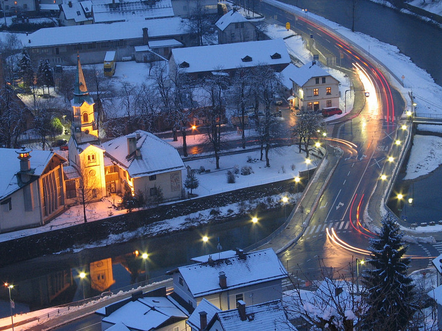 Idrija by Night 5 by