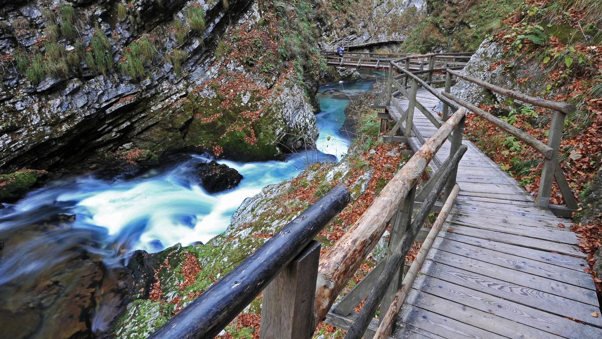Tolminska korita / Tolmin gorges by Marko Predovič