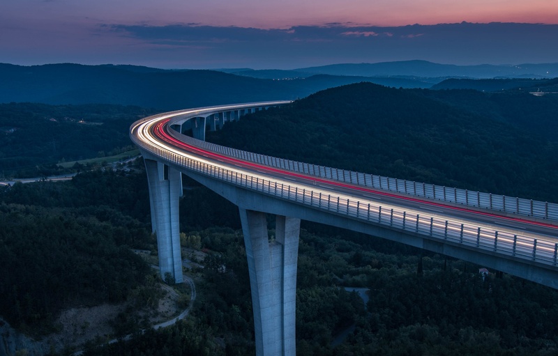 Viadukt Črni Kal by Tarig Yacoub