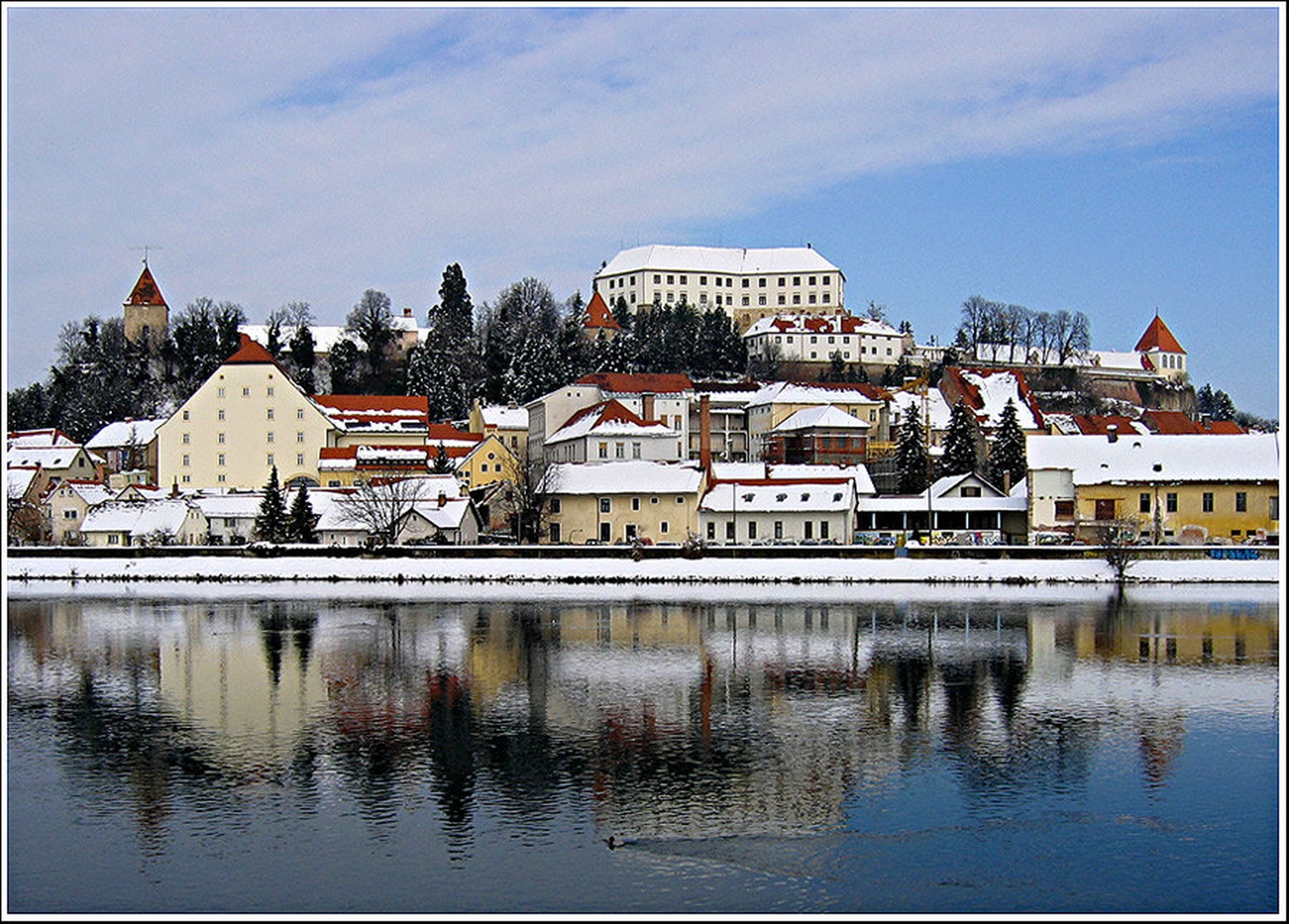 ' Castle in White ' by Boris B. Voglar