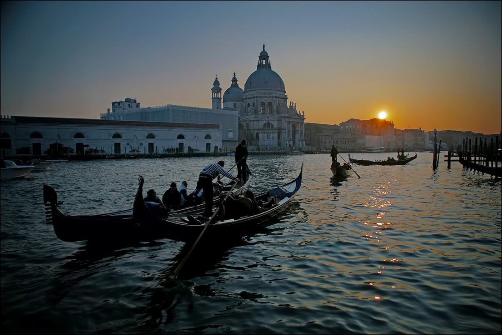 Canal Grande by Boris B. Voglar