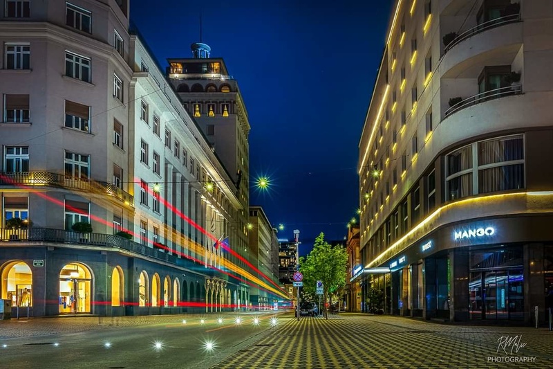 Ljubljana at night by Radenko Malic