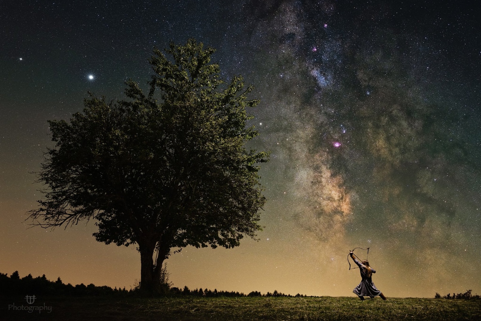 Dreamy Viking night by Uroš Fink