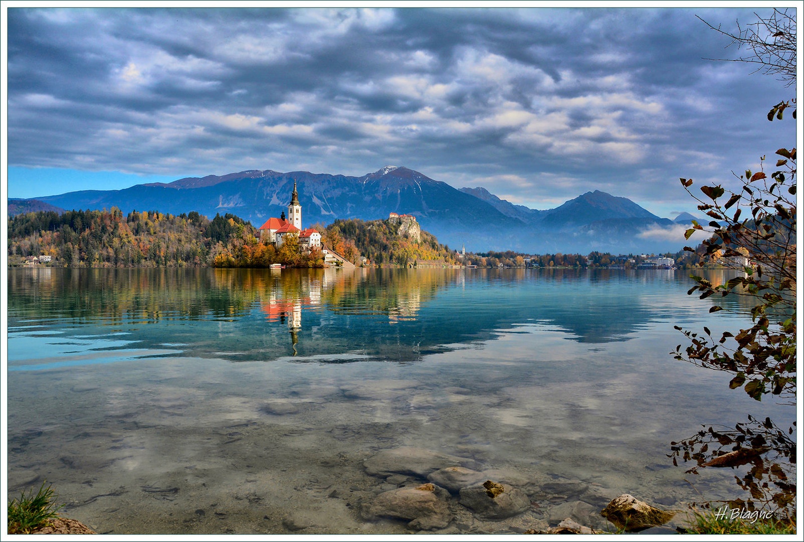 Jesenski Bled by Heinrich Blagne