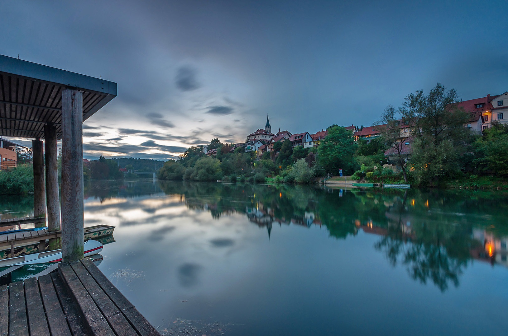 Blue hour by Tomaž Mikec
