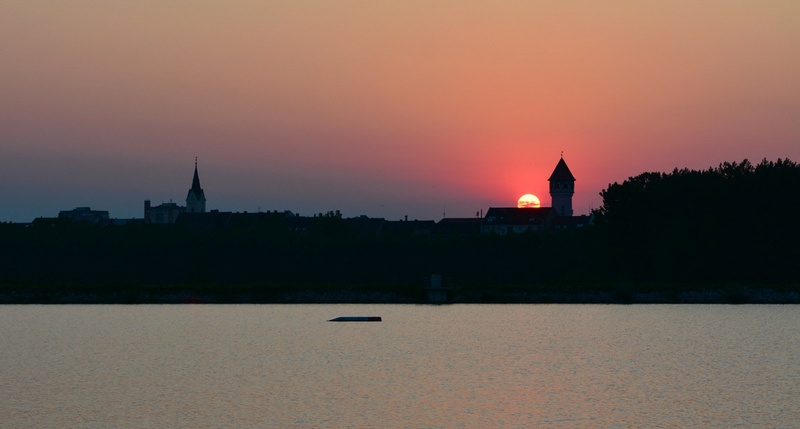Brežice ob sončnem vzhodu, 9.6.2021 by Egon Cokan