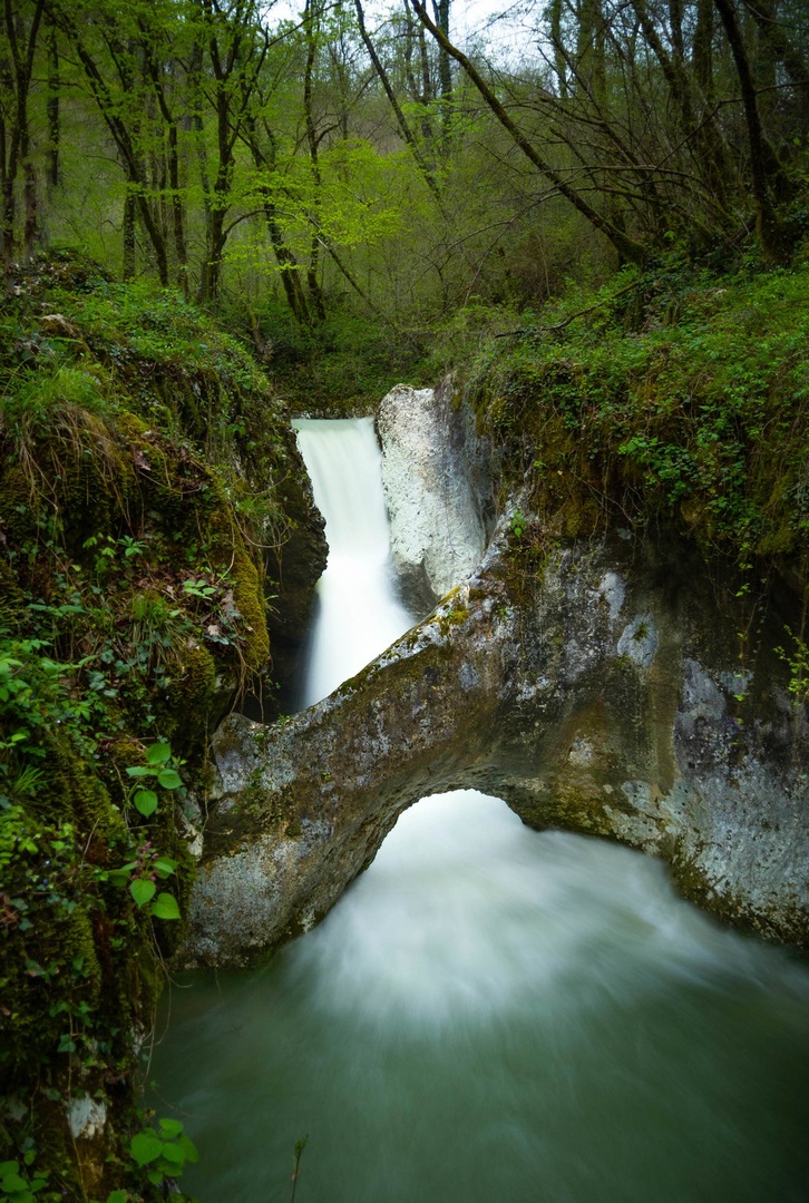 Naravni most Krčnik by Nicolas Peršolja