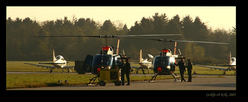 Before take off by Jože Kovačič
