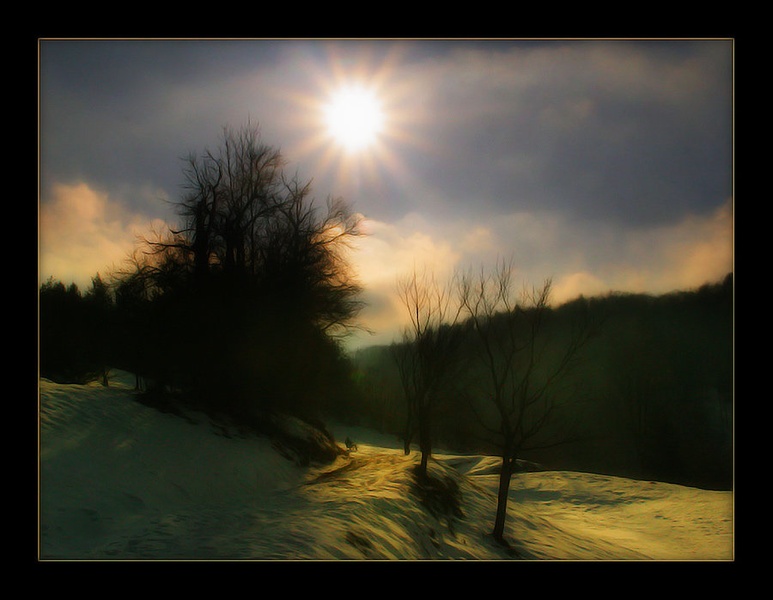 winter waltz by Jože Kovačič