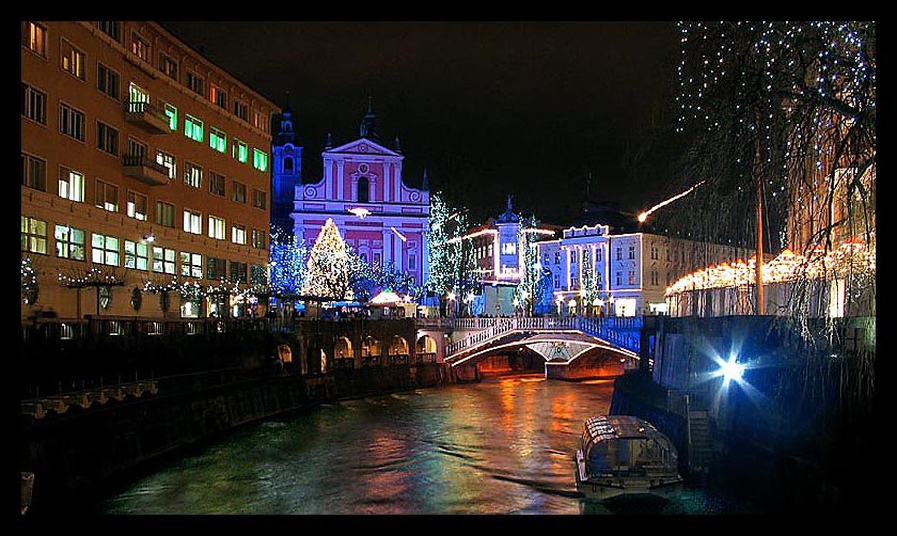 Ljubljana med novim letom by Matevž Bizjak