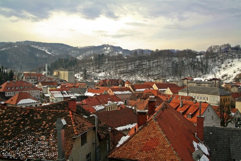 Pogled z dimnika by Gregor Podkoritnik