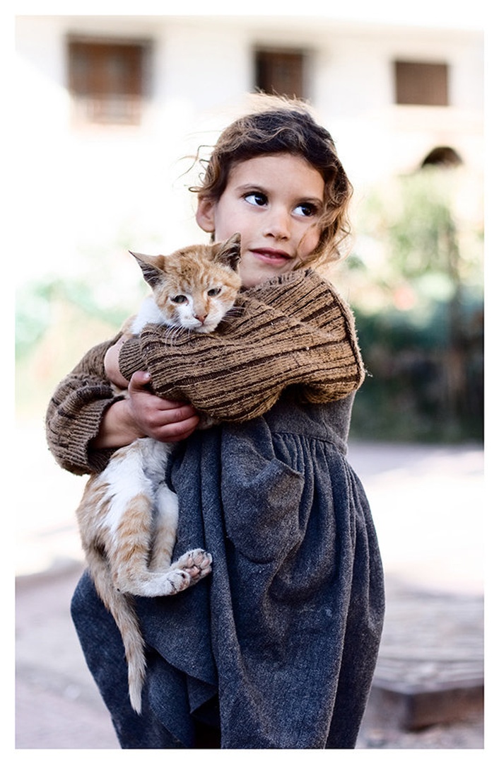 Arab girl by Juš Medič