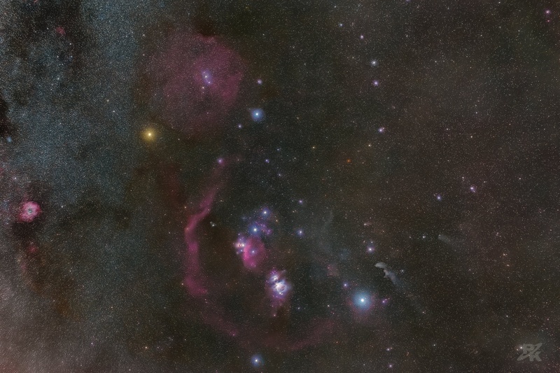Ozvezdje Orion by Peter Komatović