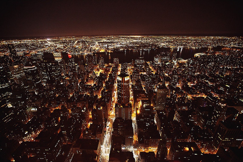 Above New York by Dragan Zlatanovic