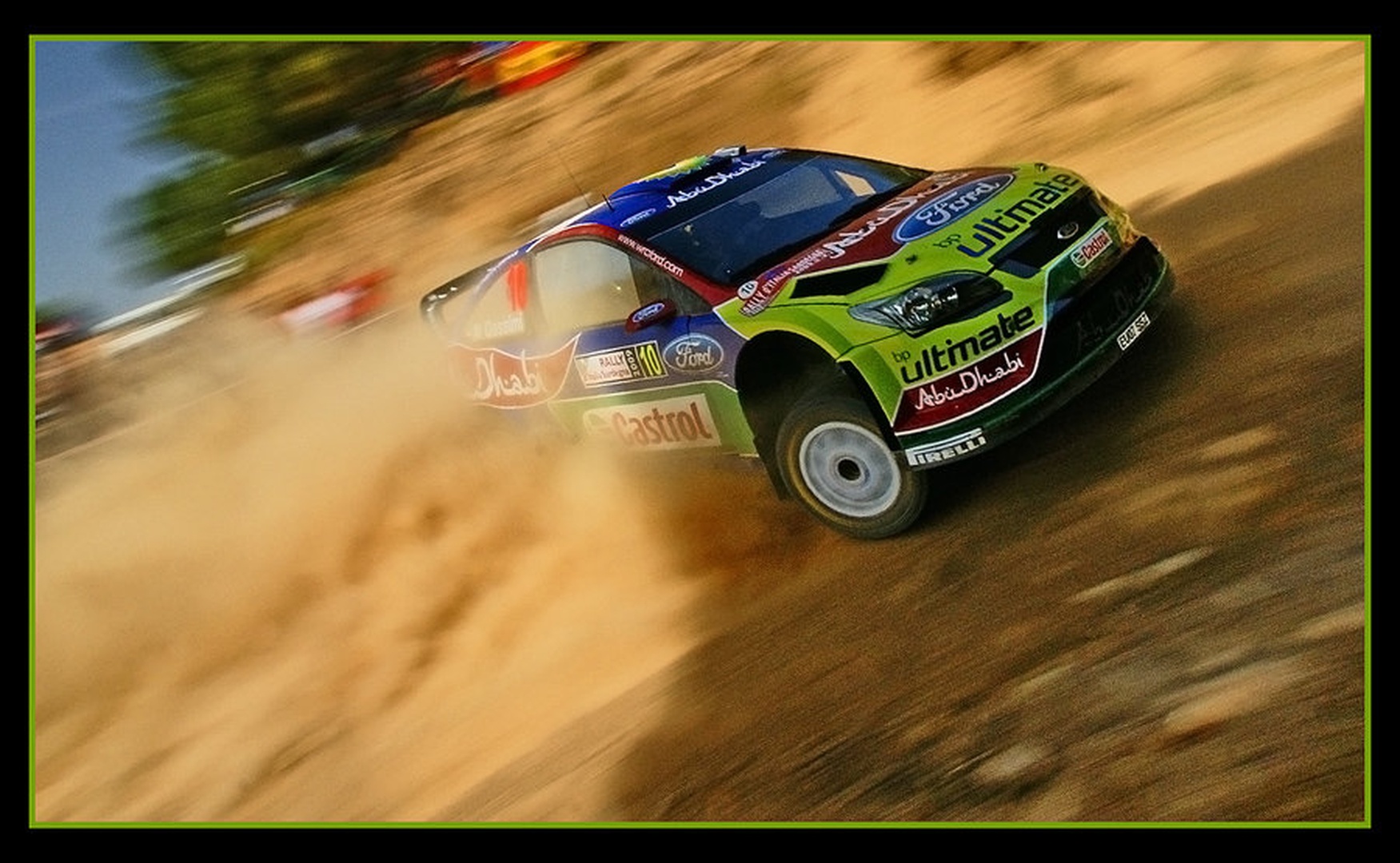 " WRC Sardegna 09 drift expert" by Primož ŽGAVEC
