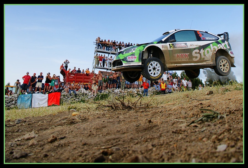 " WRC Sardegna 09 beautiful day " by Primož ŽGAVEC