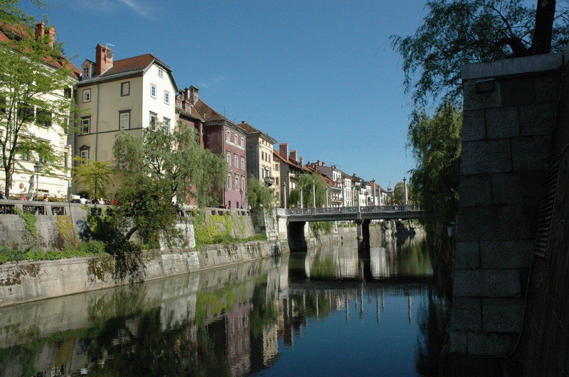 Ljubljana - Ljubljanica by Aleksandar Hajduković