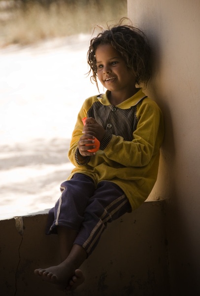 smile of a child by jari