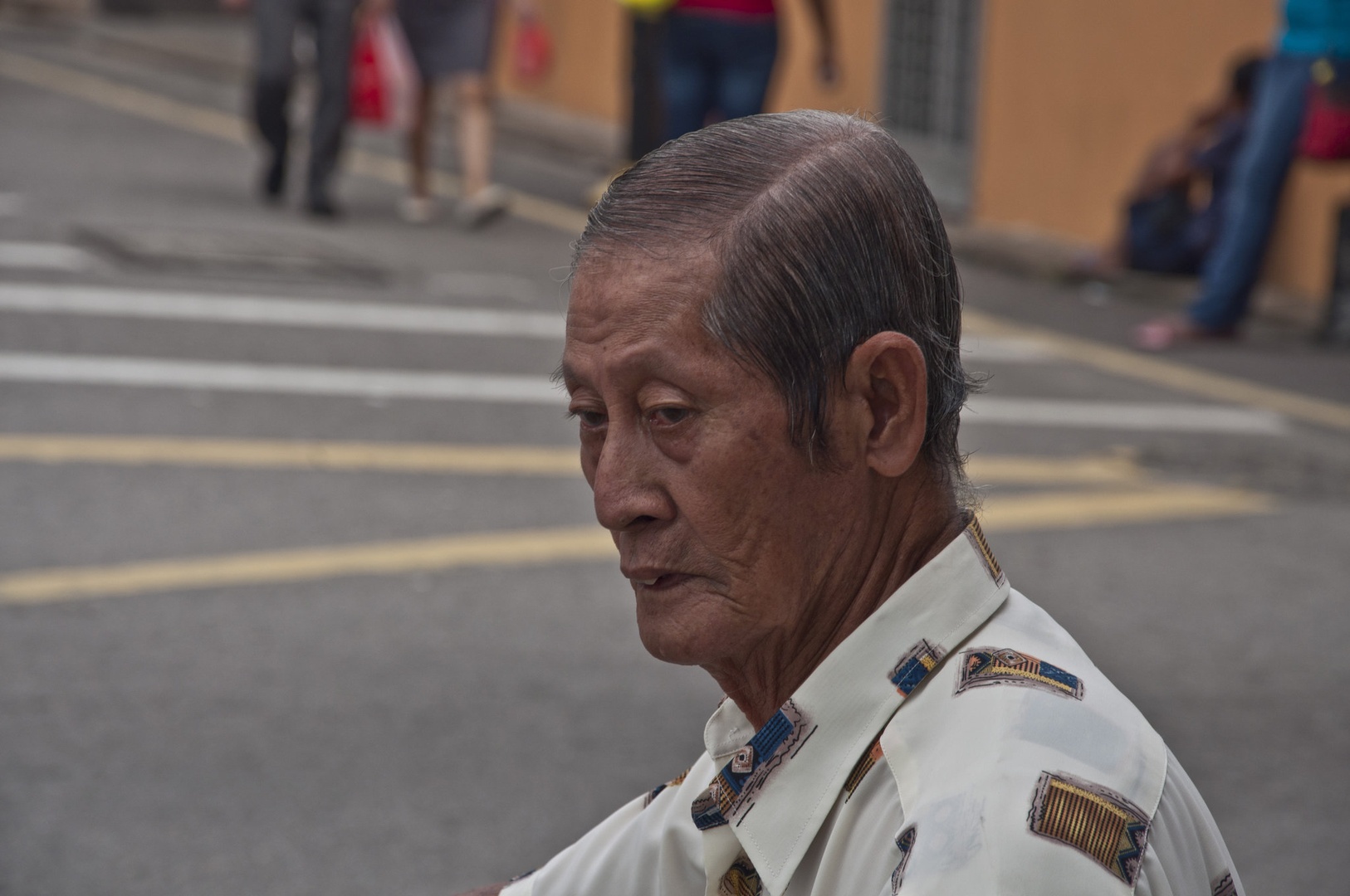 Old Asian Man by Rok Ahlin
