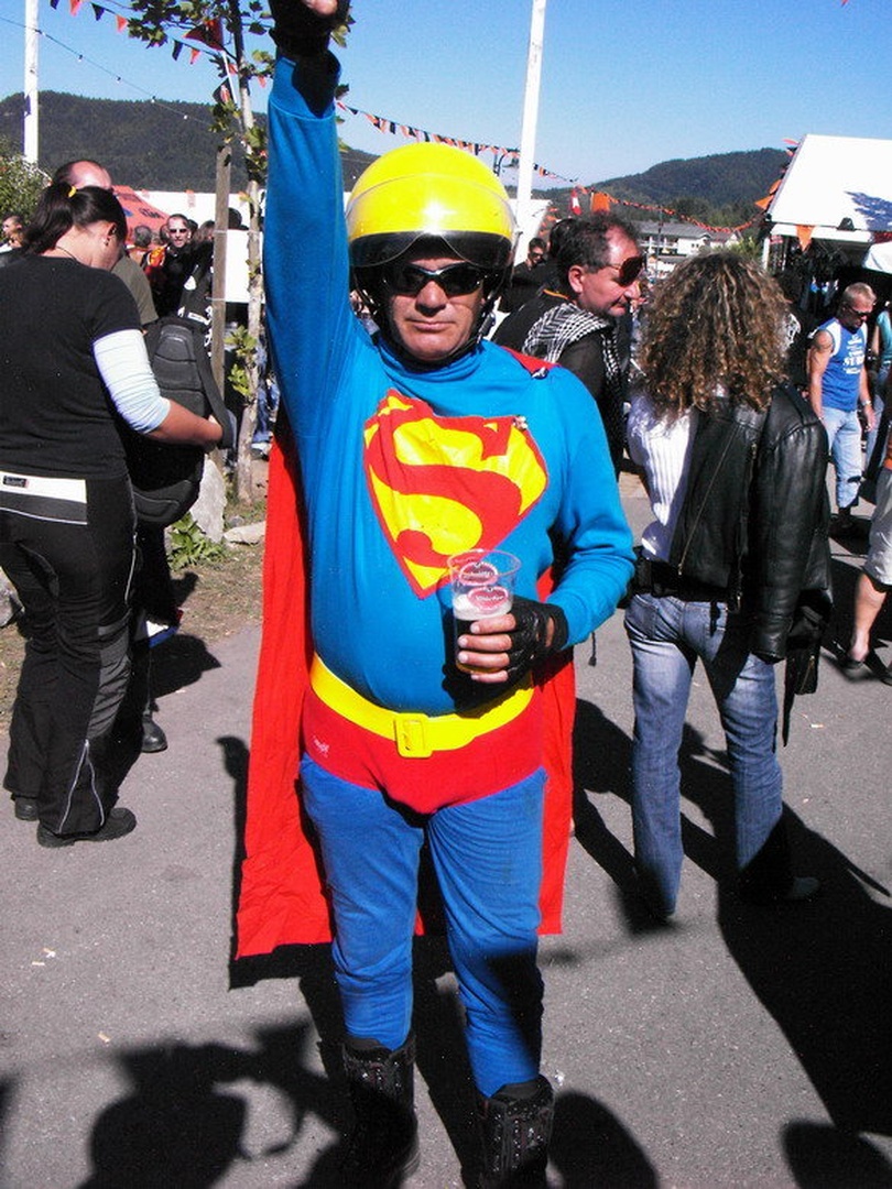biker superman by harley