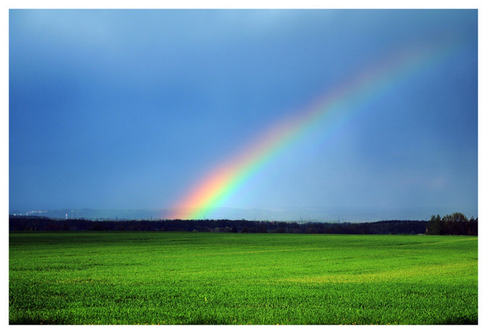 Rainbow in the sky by Samson