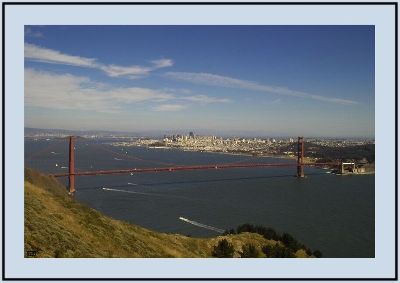 San Francisco Golden Gate by mufi