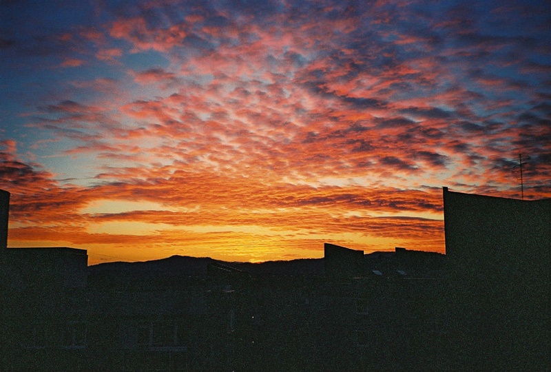 Bloody sunset by Aleksander