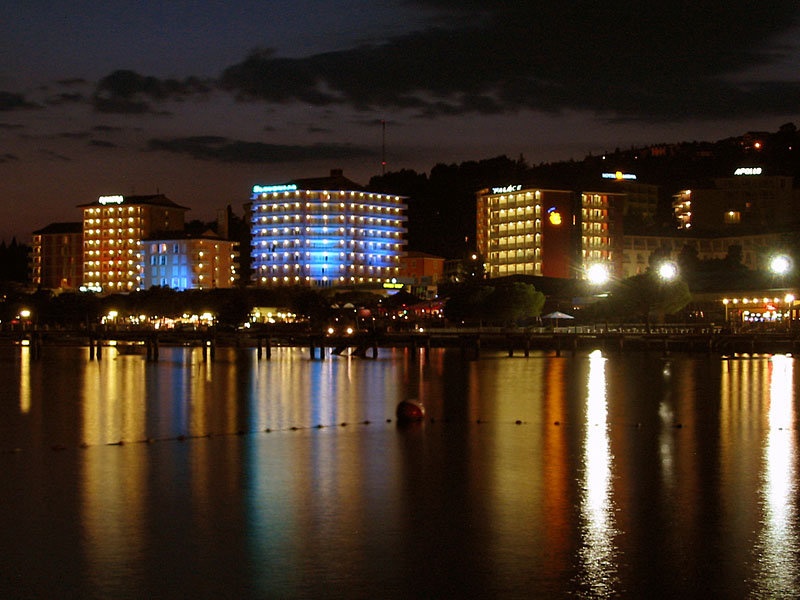 Portorož by night by Aspirin