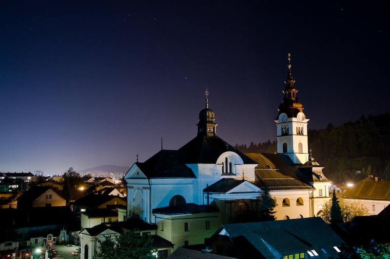 Šentviška cerkev by Matej Galič