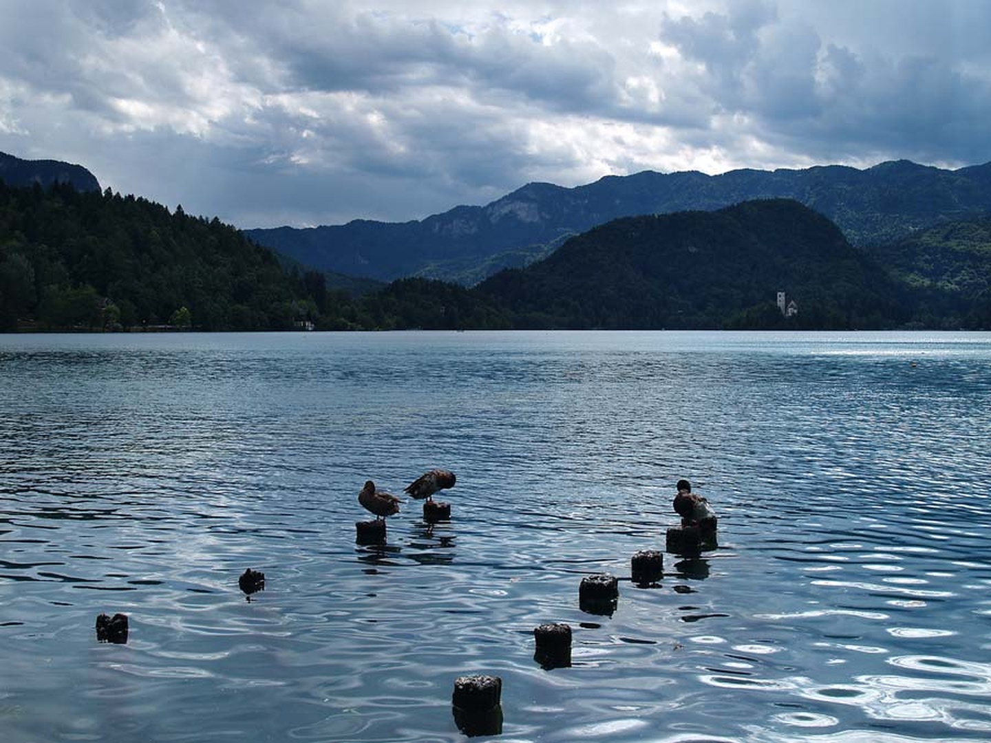 Bled pred nevihto by Fredy Jagodič