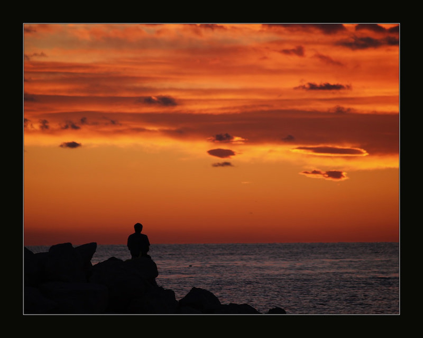 Watching The Sun go down by Fredy Jagodič