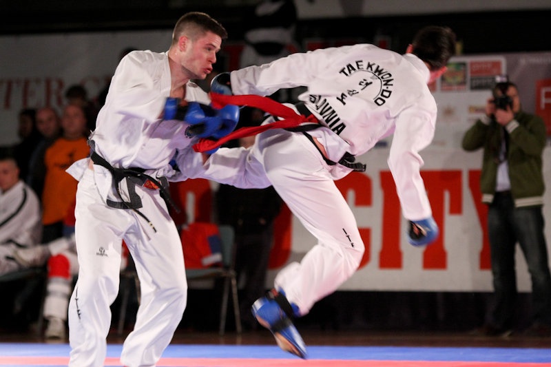 Taekwon-do borca by črt cenc