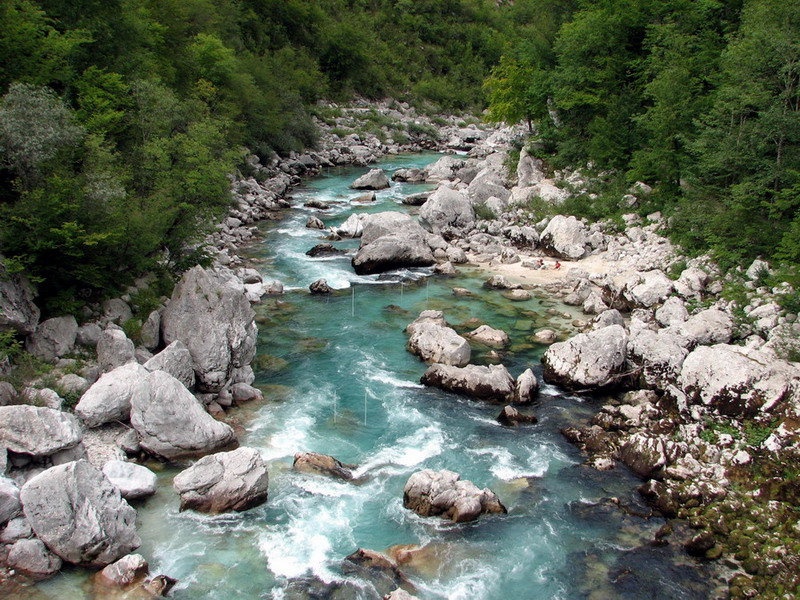 Soča by Boštjan Pokrivač