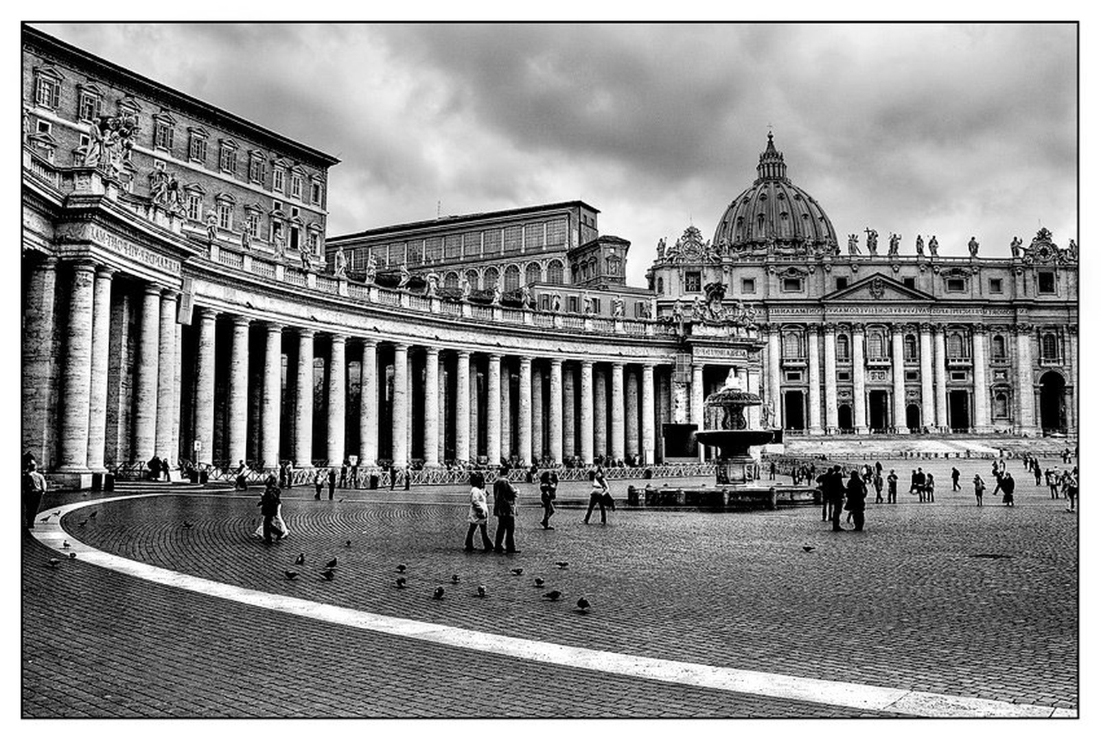 Piazza San Pietro by Darko Pavlovic