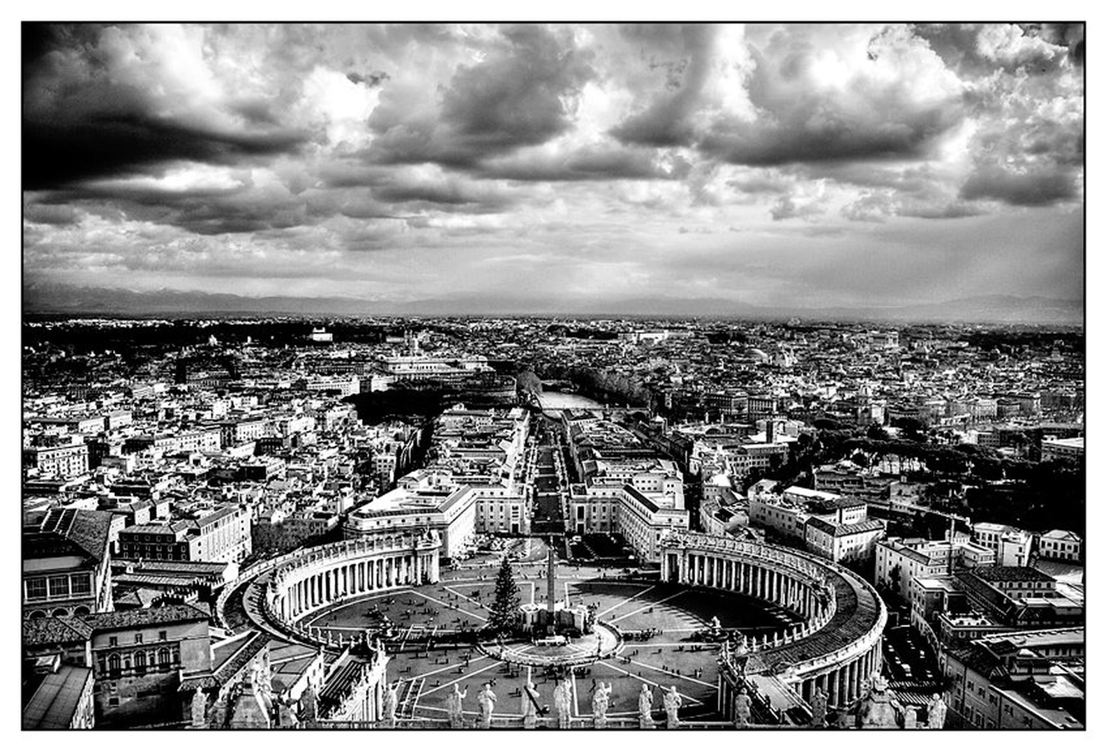 Clouds over Rome by Darko Pavlovic