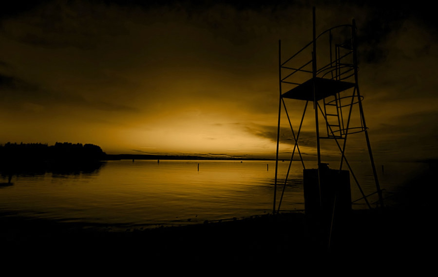 crimson skies by Darko Pavlovic