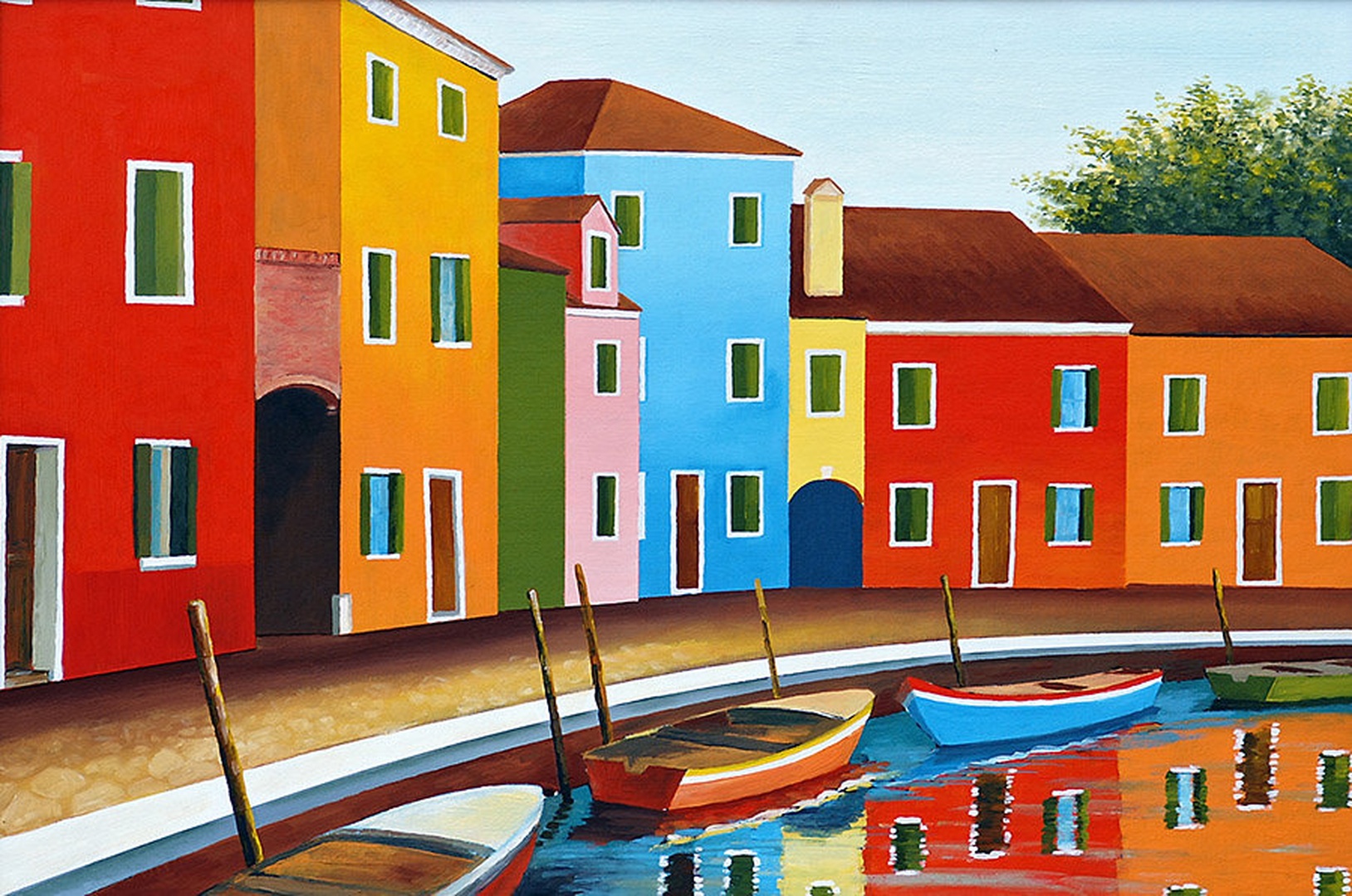 Painting by Denis Bozovičar