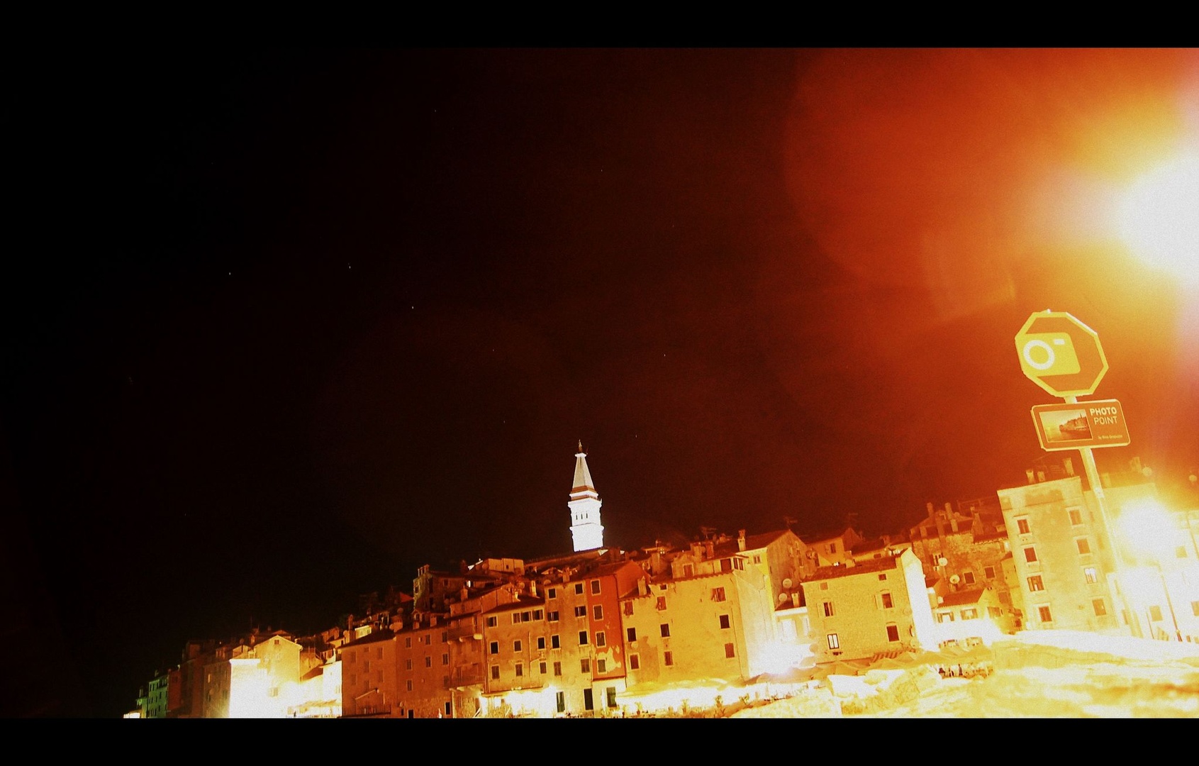 Rovinj in a Magic Night Atmosphere by Klasja Kovačič