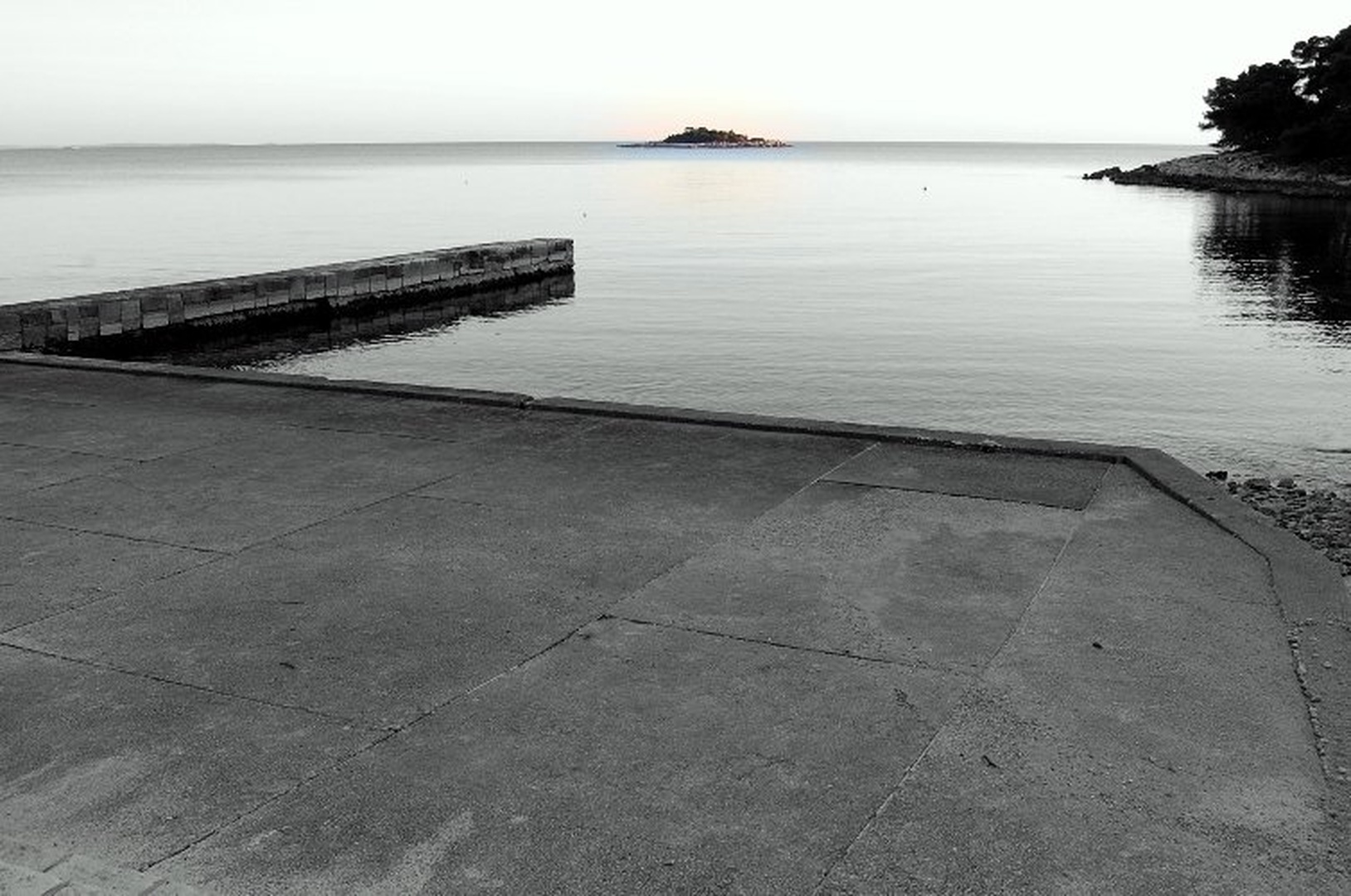 Leading to an open wided sea by Klasja Kovačič