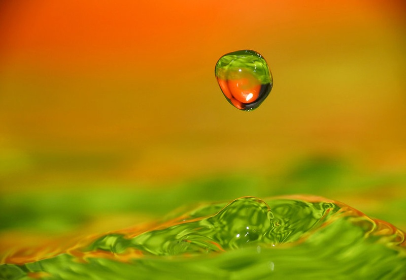 Painted Drop by grega rus