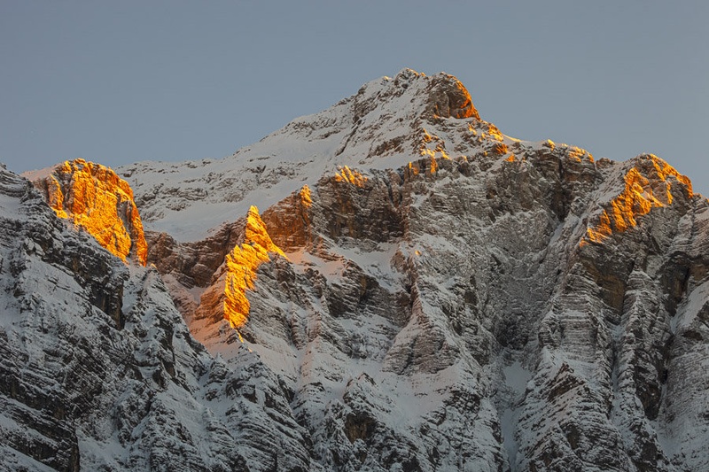 Triglav žari... by Robert Brezigar
