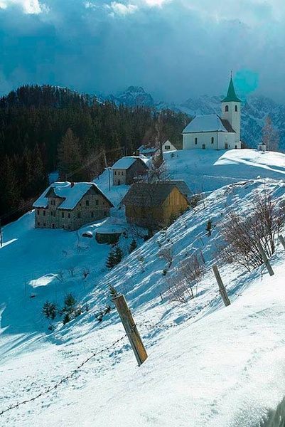 Sv. Duh pod Olševo - zima by Marko B.