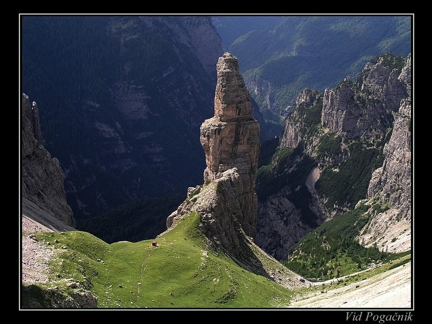 Campanile di Val Montanaia by Vid Pogačnik