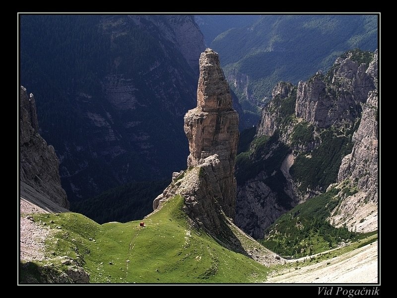 Campanile di Val Montanaia by Vid Pogačnik