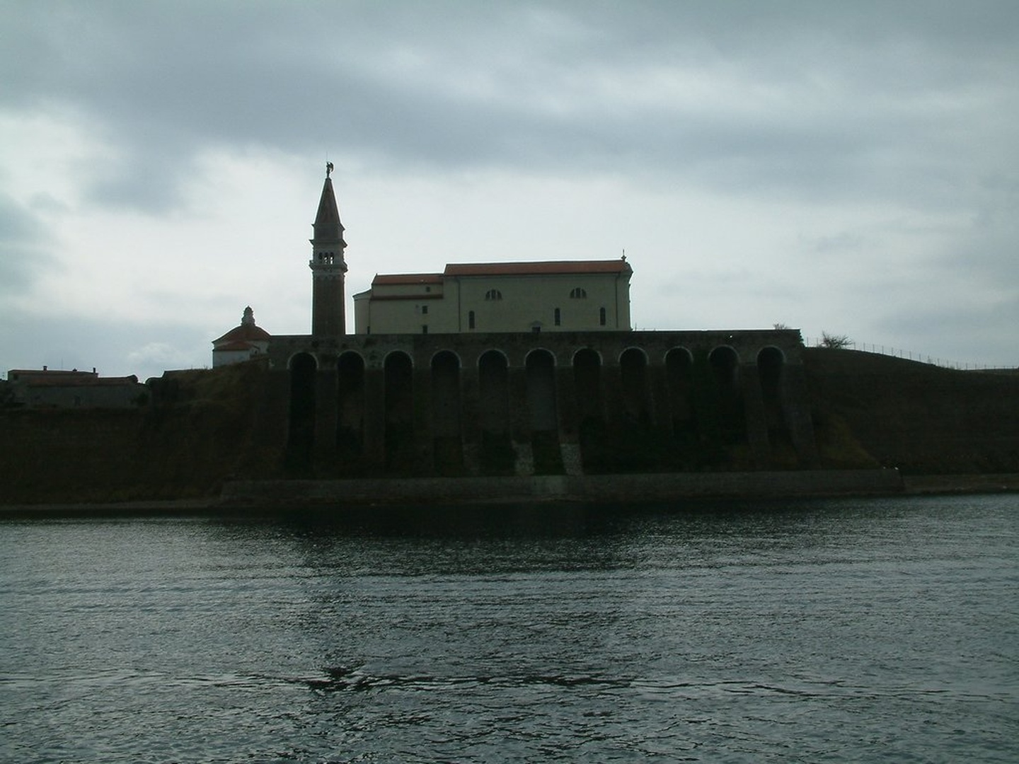Piran v jeseni pred nevihto by Zoran Flis